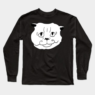 russian blue cat Long Sleeve T-Shirt